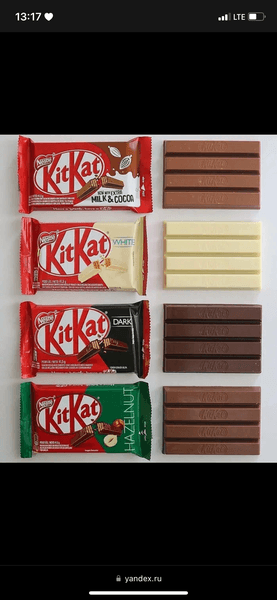 Шоколад Kit kat — фото из отзыва «Очень вкусный шоколад»
