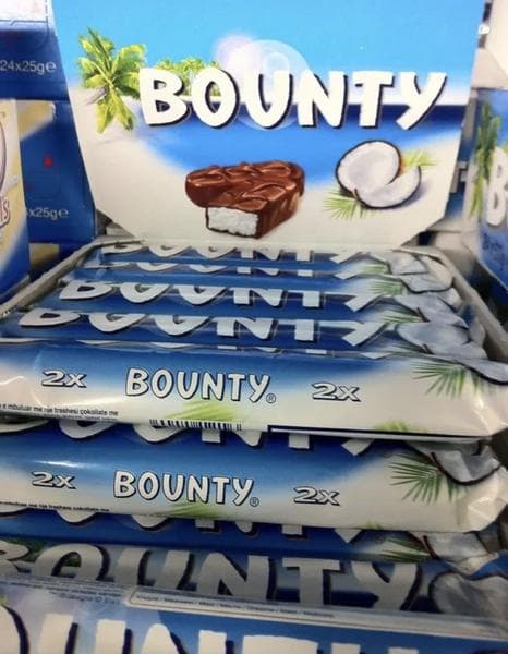 Шоколад Bounty — фото из отзыва «Моё райское наслаждение»