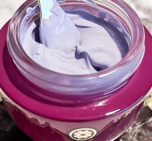 Маски для лица Tatcha Violet-C Radiance — фото из отзыва «Японский витаминный коктейль для кожи» (2 из 2)
