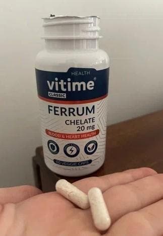 Комплекс Vitime classic ferrum chelate — фото из отзыва «По цене устраивает, по эффективности тоже неплохо себя зарек»