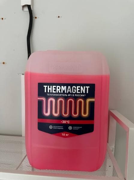 Теплоноситель Thermagent -30°C — фото из отзыва «Надёжное средство»