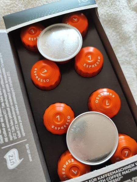 Кофе в капсулах Jacobs Espresso #7 Classico — фото из отзыва «Как только в моей семье появилась капсульная кофемашина, раб»