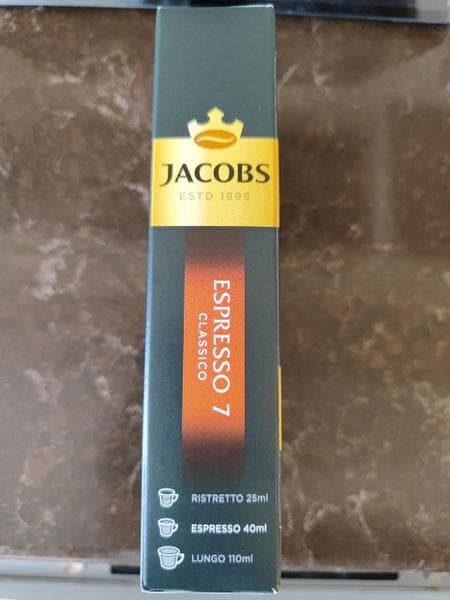 Кофе в капсулах Jacobs Espresso #7 Classico — фото из отзыва «Какое утро без чашечки ароматного крепкого кофе?»