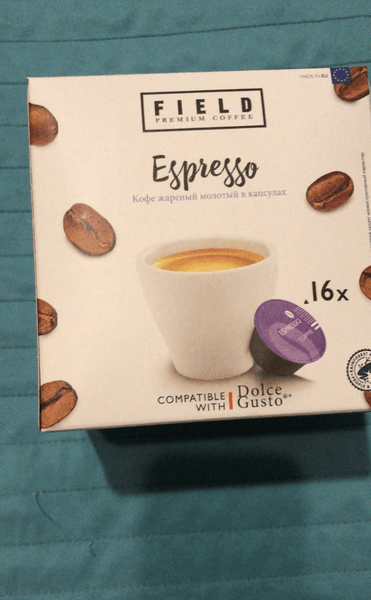 Кофе в капсулах "Field Premium Coffee" — фото из отзыва «Отличные капсулы»