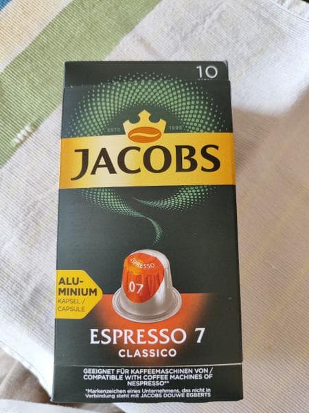 Кофе в капсулах Jacobs Espresso #7 Classico — фото из отзыва «Достойный вкус»