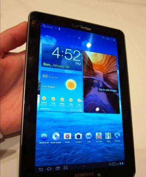 Планшет Samsung Galaxy Tab 7.7 — фото из отзыва «Планшет неплохой но слабенький, а по соотношению цена-качест»