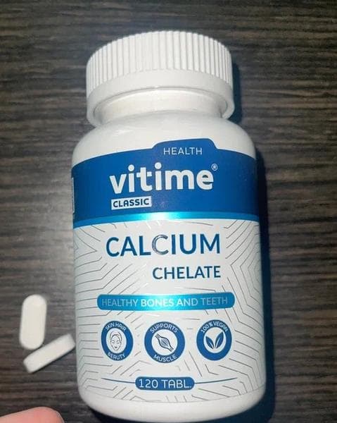 Комплекс Vitime Classic Calcium Chelate — фото из отзыва «Кальций хелат - самая биодоступная форма кальция.»