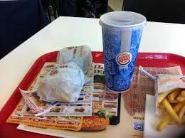 Кафе "Burger King" — фото из отзыва «Очень вкусная еда в этом кафе»