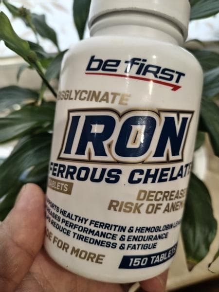 Be First IRON — фото из отзыва «Форма хорошая, размер таблеток и цена.»