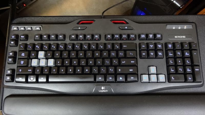 Клавиатура Logitech 6105 — фото из отзыва «Хорошая клавиатура для работы»