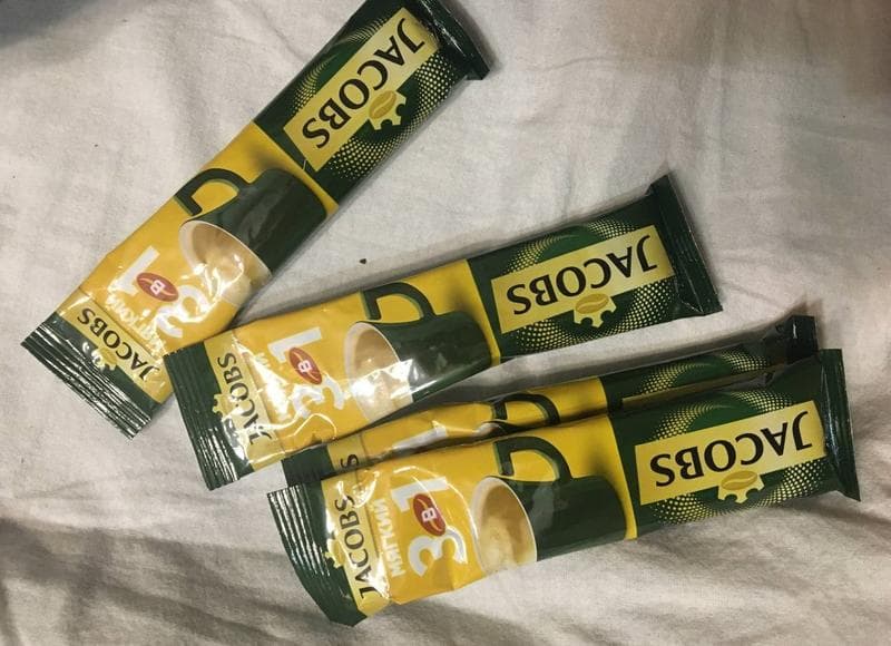 Кофе Jacobs 3 в 1 Мягкий — фото из отзыва «Удобно, быстро, вкусно и недорого.»