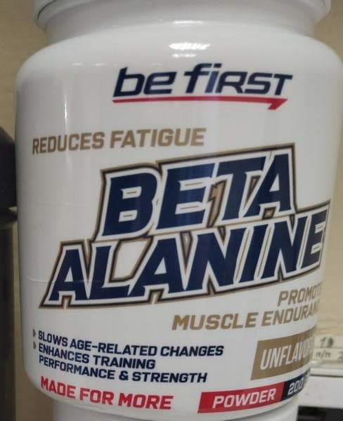 Be First Beta Alanine Powder 200 гр — фото из отзыва «Убедился в надёжности этой спортивной марки.»