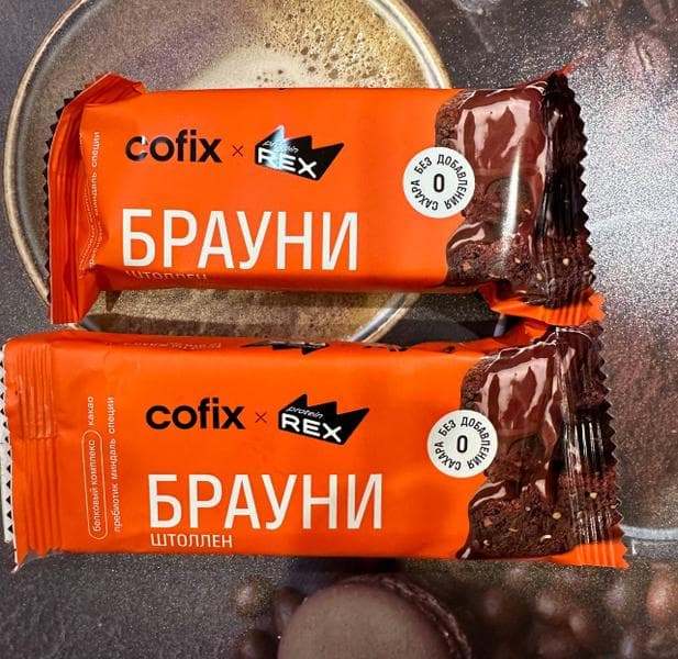 Протеиновое печенье Брауни ProteinRex Штоллен — фото из отзыва «Невероятно вкусный десерт от ProteinRex» (1 из 4)