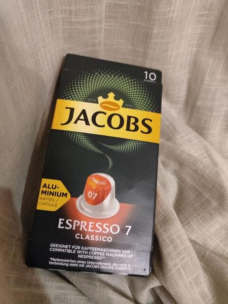 Кофе в капсулах Jacobs Espresso #7 Classico — фото из отзыва «Отличный напиток от Якобс капсул»