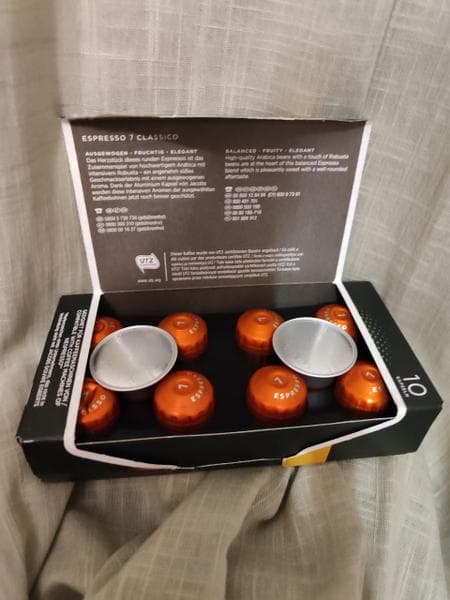 Кофе в капсулах Jacobs Espresso #7 Classico — фото из отзыва «Отличный напиток от Якобс капсул»