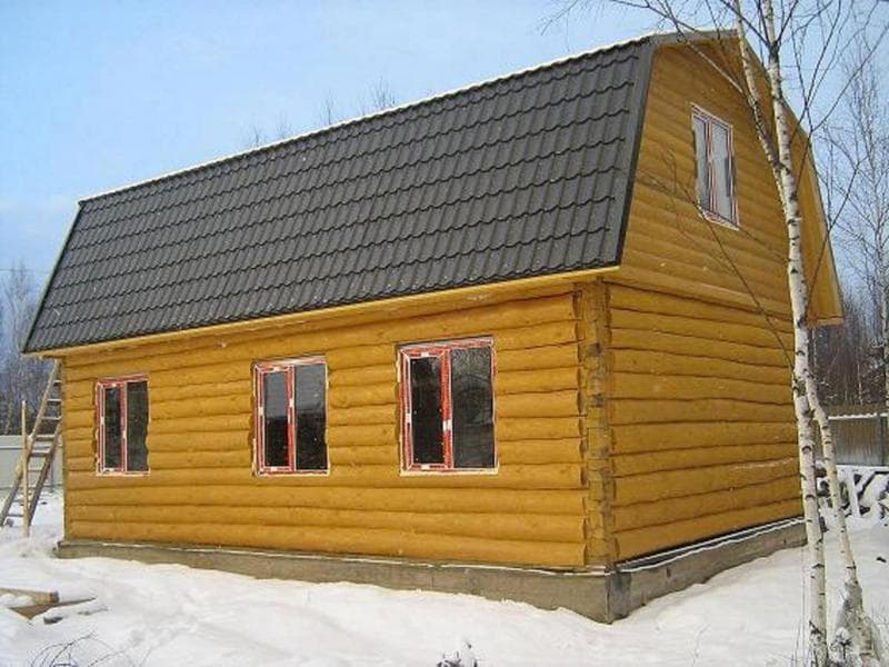 Сруб бани 6 на 6 — фото из отзыва «Лучшая Компания "Бани из Смоленска"»