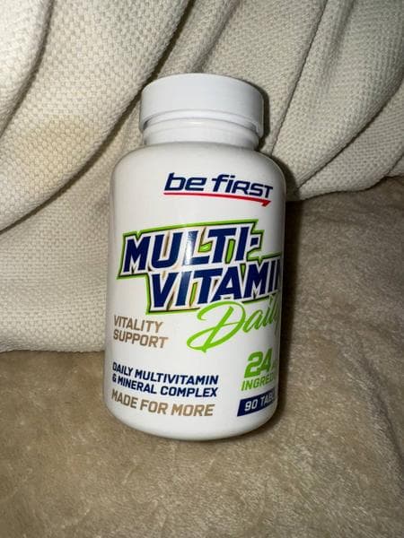Be First Multivitamin Daily 90 таблеток — фото из отзыва «Отличный комплекс витаминов»