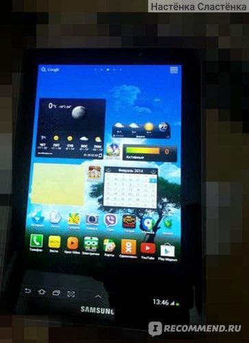 Планшет Samsung Galaxy Tab 7.7 — фото из отзыва «Удобный»