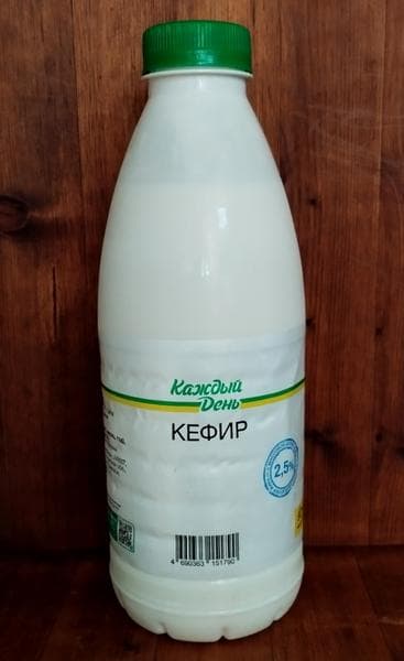 Кефир "Каждый день" 2,5% — фото из отзыва «Густой и приятный на вкус.»