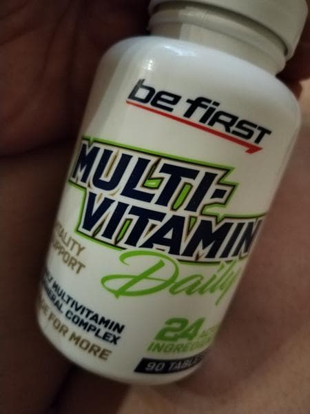 Be First Multivitamin Daily 90 таблеток — фото из отзыва «Состав хороший, витамины понравились.»