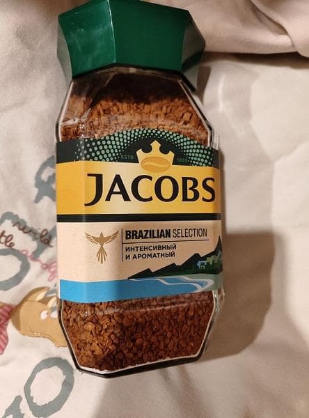 Растворимый кофе Jacobs Brazilian Selection — фото из отзыва «Отличный кофе, мне нравится»