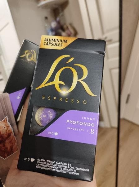 Кофе в капсулах L'OR Espresso Lungo Profondo 8 — фото из отзыва «Вкус глубокий и аромат насыщенный»