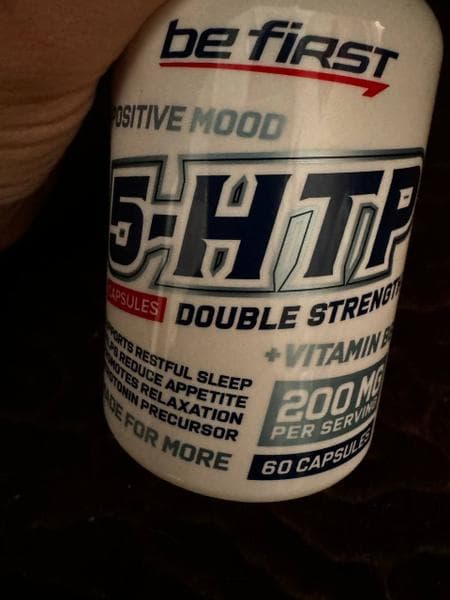 Be First 5-HTP (5-гидрокситриптофан) 60 капсул — фото из отзыва «Обеспечение вашей стабильности» (1 из 2)