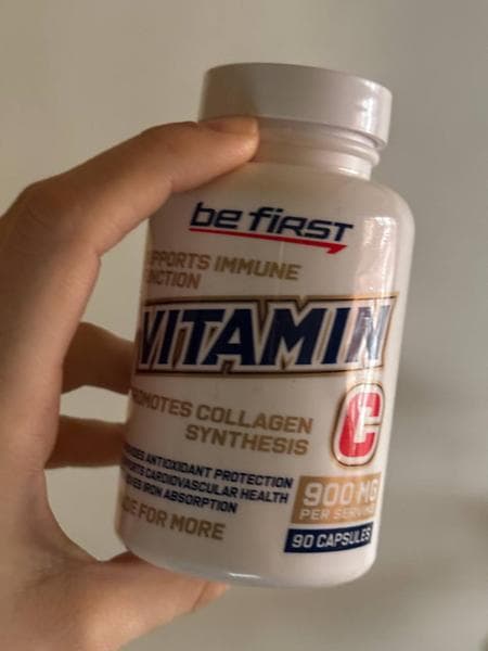 Be First Vitamin C, 90 капсул — фото из отзыва «Самый лучший витамин С»