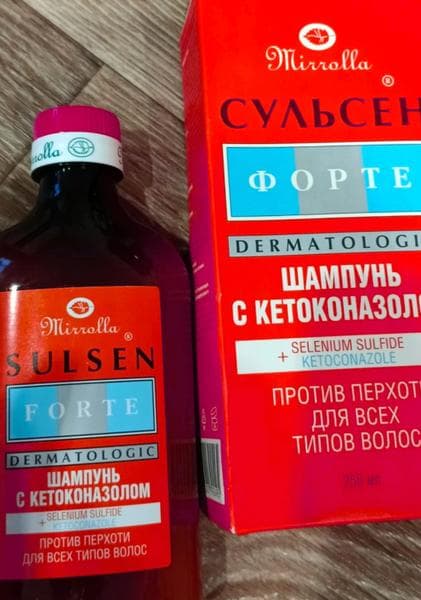 Шампунь от перхоти Миролла  — фото из отзыва «Шампунь от перхоти для женщин и мужчин»