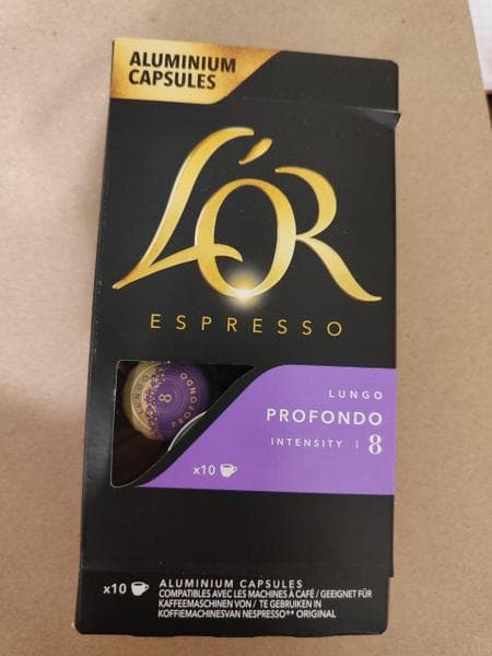 Кофе в капсулах L'OR Espresso Lungo Profondo 8 — фото из отзыва «Глубокий вкус»