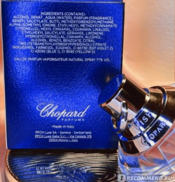 Духи Ry7seven WISH Chopard — фото из отзыва «Романтический для роскошных женщин» (2 из 2)