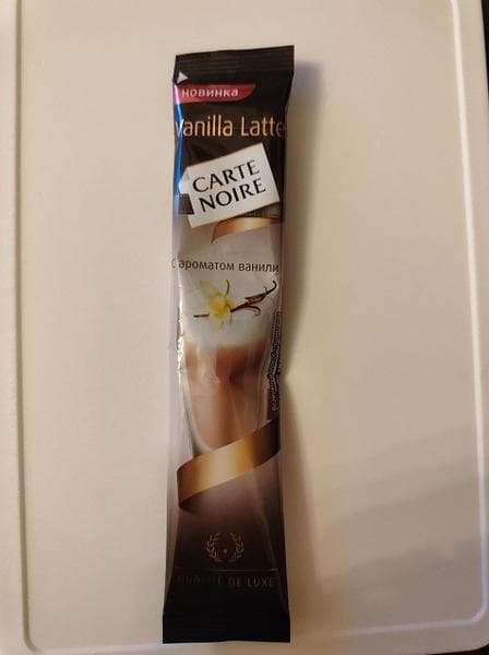 Кофе Carte Noire vanilla latte — фото из отзыва «Чувствуются ноты ванили»