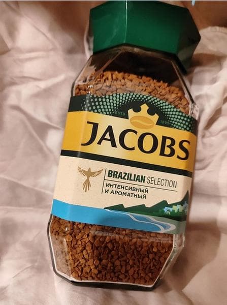 Растворимый кофе Jacobs Brazilian Selection — фото из отзыва «Растворимый кофе Jacobs Brazilian Selection: мое утреннее уд»