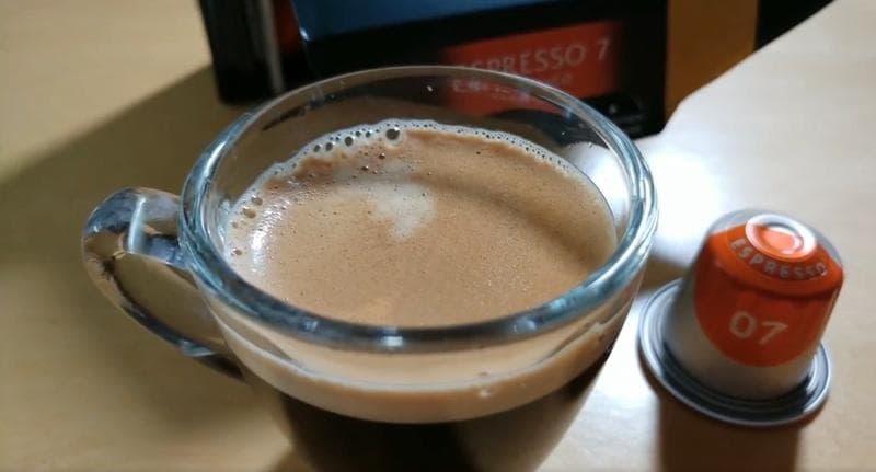 Кофе в капсулах Jacobs Espresso #7 Classico — фото из отзыва «Яркий вкус»