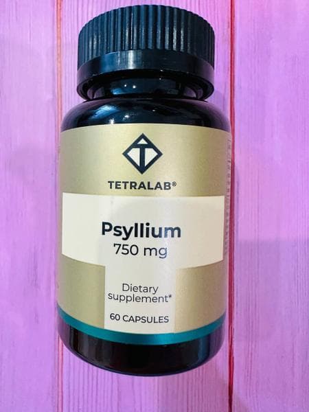 TETRALAB Псиллиум 750 мг — фото из отзыва «Помог улучшить работу ЖКТ Псиллиум TETRALAB»