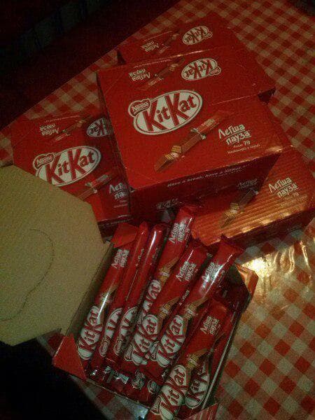 Шоколад Kit kat — фото из отзыва «Самый вкусный молочный вкус» (1 из 2)