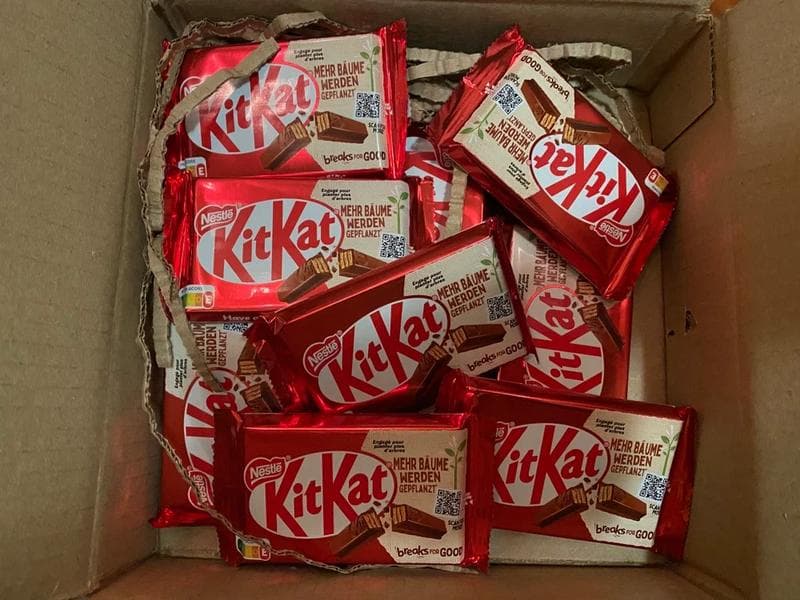 Шоколад Kit kat — фото из отзыва «Очень вкусно.»