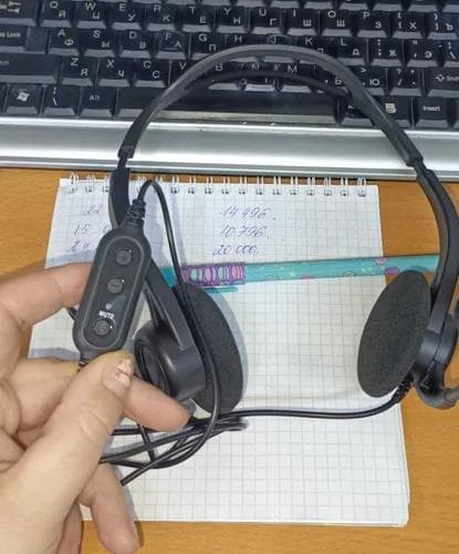 Наушники Logitech PC Headset 960 USB — фото из отзыва «За свою цену впринципе нормально»