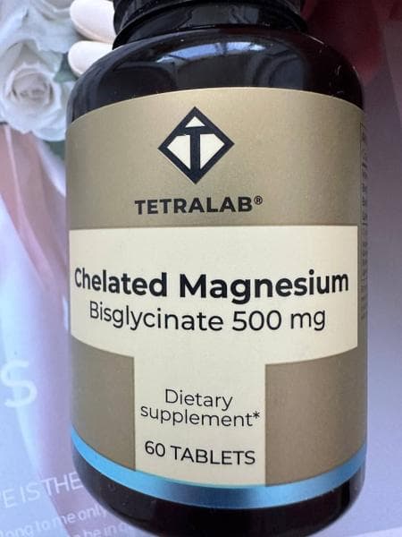 TETRALAB Магний хелат 60 таб — фото из отзыва «Хорошо усвояемый и работающий магний»
