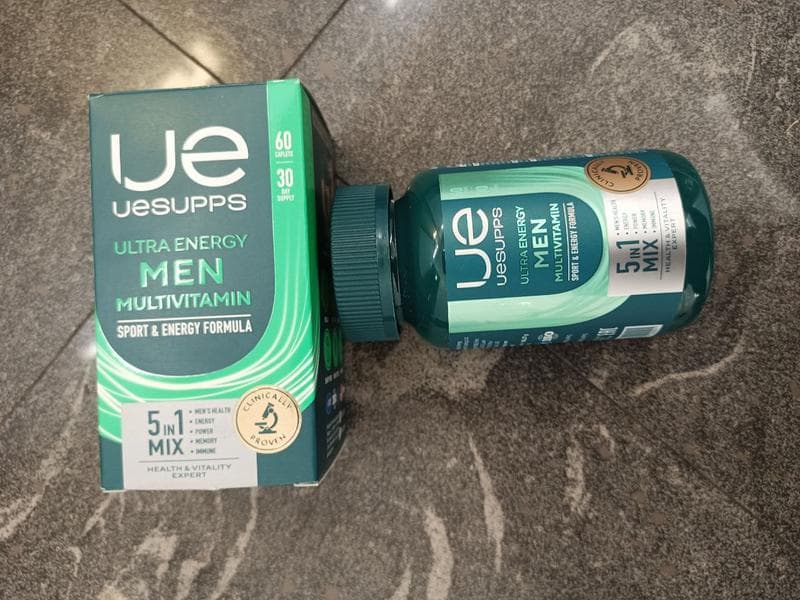 UESUPPS Men Multivitamin Formula — фото из отзыва «Для энергии и бодрости»
