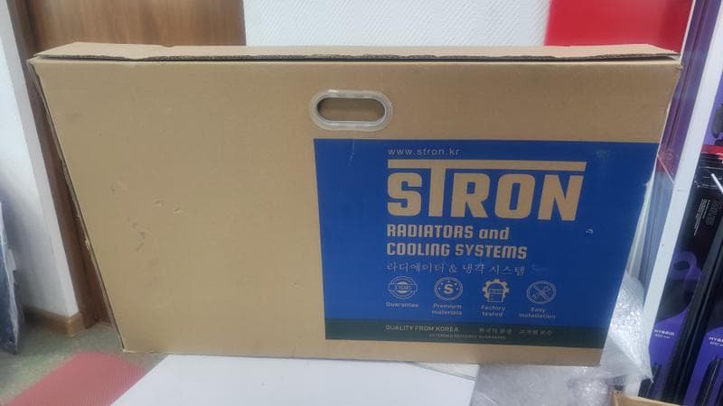 Радиатор STRON — фото из отзыва «Отличное качество! 3 года гарантии!» (2 из 2)
