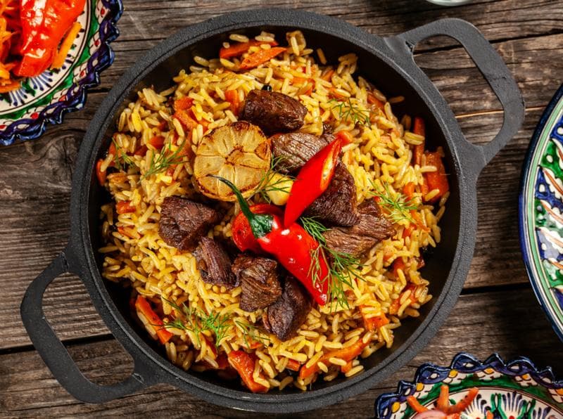 Плов — фото из отзыва «Вкустнятина» (2 из 3)