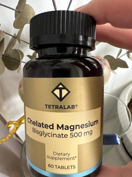 TETRALAB Магний хелат 60 таб — фото из отзыва «Магний Тетралаб вернул здоровый сон»