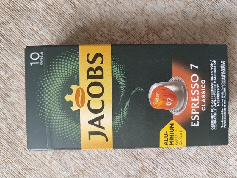 Кофе в капсулах Jacobs Espresso #7 Classico — фото из отзыва «Кофе в капсулах Jacobs Espresso #7 Classico»
