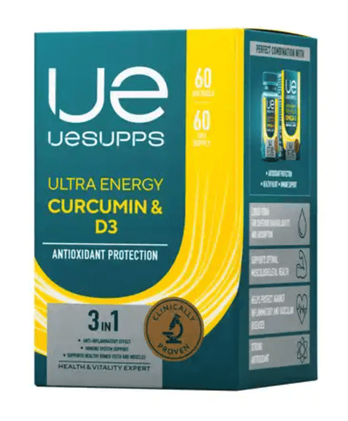 Ultra Energy Curcumin & D3 — фото из отзыва «Проблемы с суставами на кистях рук» (2 из 2)