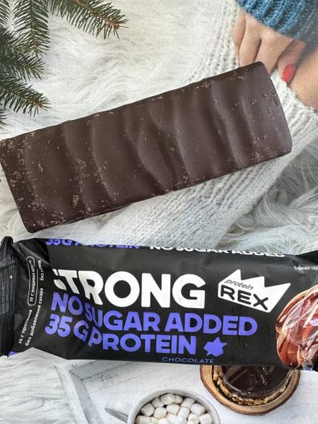 Протеиновые батончики ProteinRex Strong — фото из отзыва «Вкусный и высокобелковый STRONG Шоколад от ProteinRex.» (3 из 3)