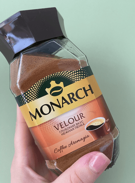 Кофе растворимый Monarch Velour — фото из отзыва «Новый вкус для меня»