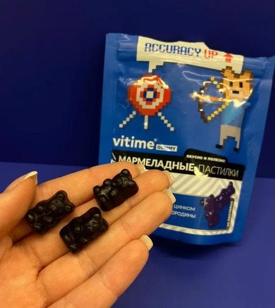 VITime Gummy VISION (Зрение) — фото из отзыва «Комплекс для зрения VITime Gummy Зрение»