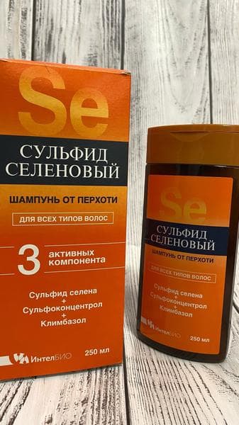 Шампунь от перхоти Сульфидселеновый  — фото из отзыва «Значительно улучшил состояние кожи головы»