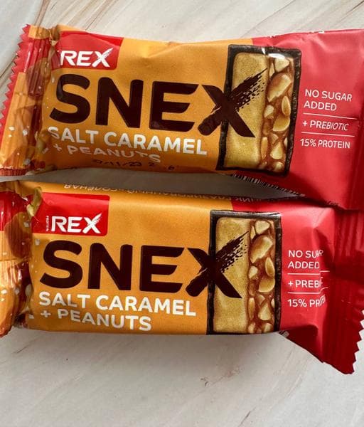 Protein Rex SNEX Соленая карамель — фото из отзыва «Соленая карамель в сладком батончике без сахара» (3 из 3)